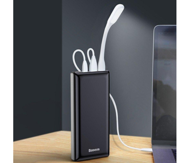 Baseus 30000mAh MINI JA 2xUSB 1xUSB-C QC 3.0 PD czarny - 1383819 - zdjęcie 8